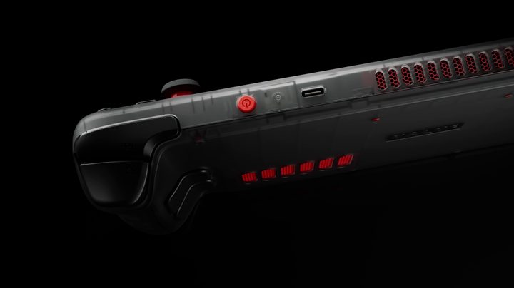 The limited edition Steam Deck OLED.
