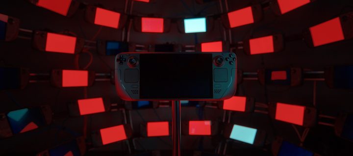 Valve's Steam Deck OLED.