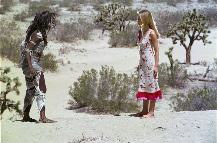 The First Slayer confronts Buffy in the desert in Restless