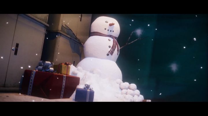 A snowman in Call of Duty: Modern Warfare 3.