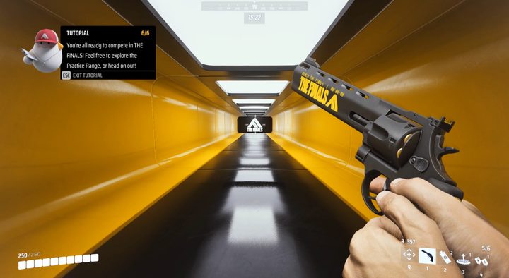 A revolver in The Finals.