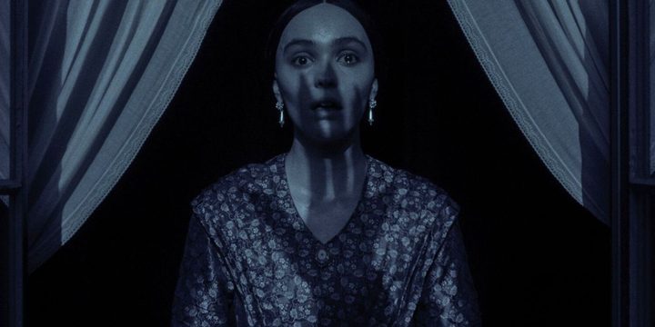 A women sees Nosferatu's shadow