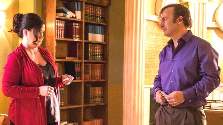 Francesca and Jimmy in Better Call Saul.