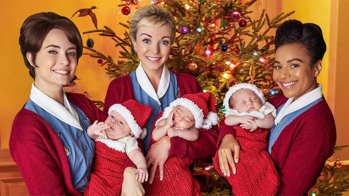 The cast of Call the Midwife.