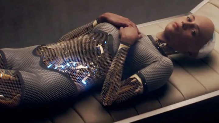 Alicia Vikander in Ex Machina.