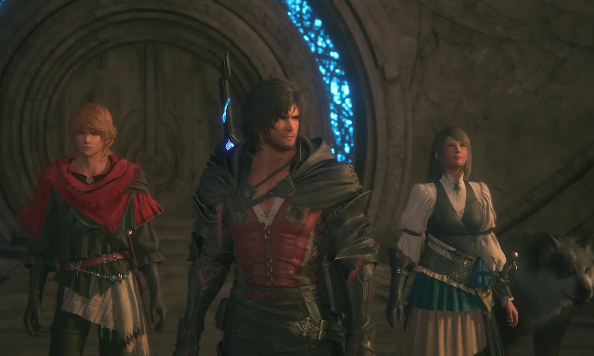 Clive and friends from Final Fantasy XVI