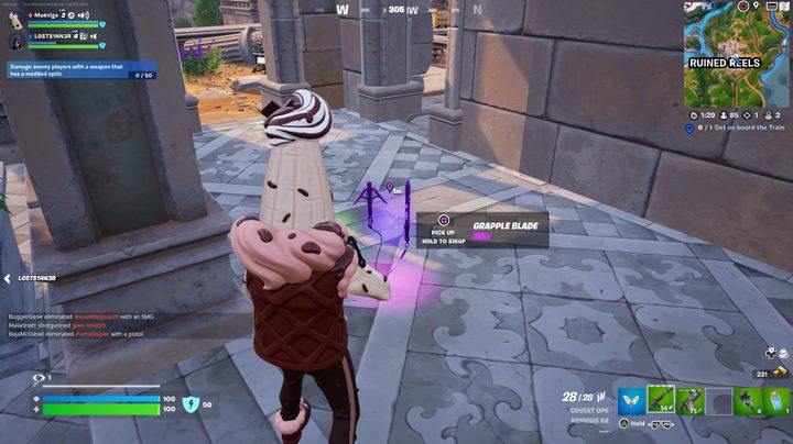 Grapple Blade in Fortnite