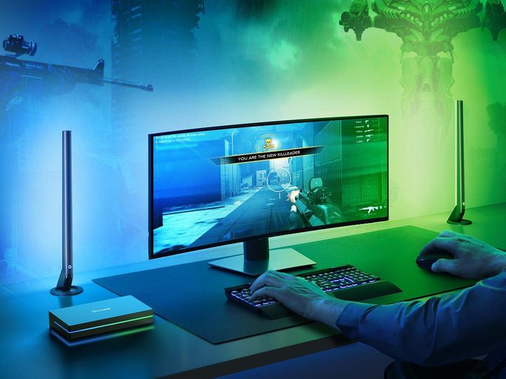 Govee CogniGlow lighting while gaming