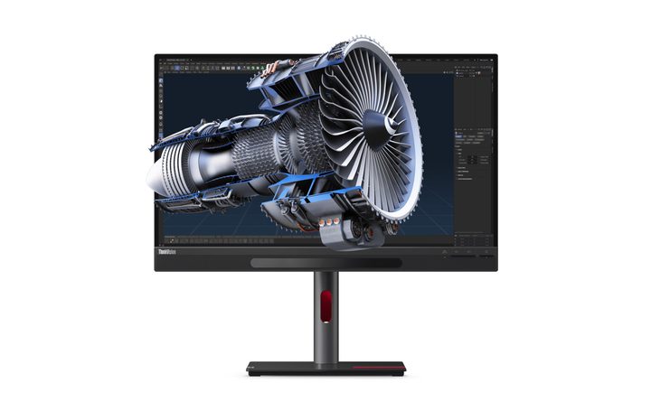 Press image of the Lenovo ThinkVision 27 3D monitor.