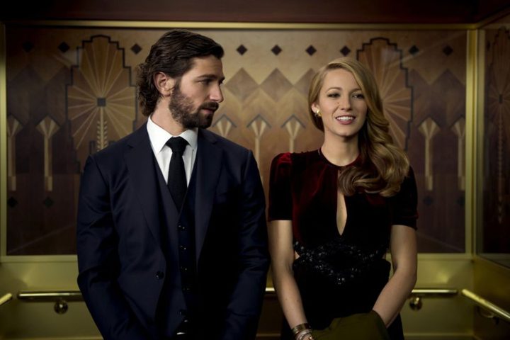 Michiel Huisman looks at a smiling Blake Lively in The Age of Adaline.