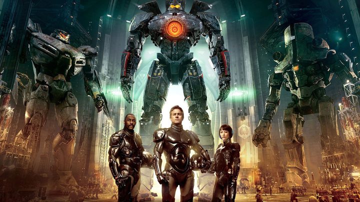 The cast of Pacific Rim.