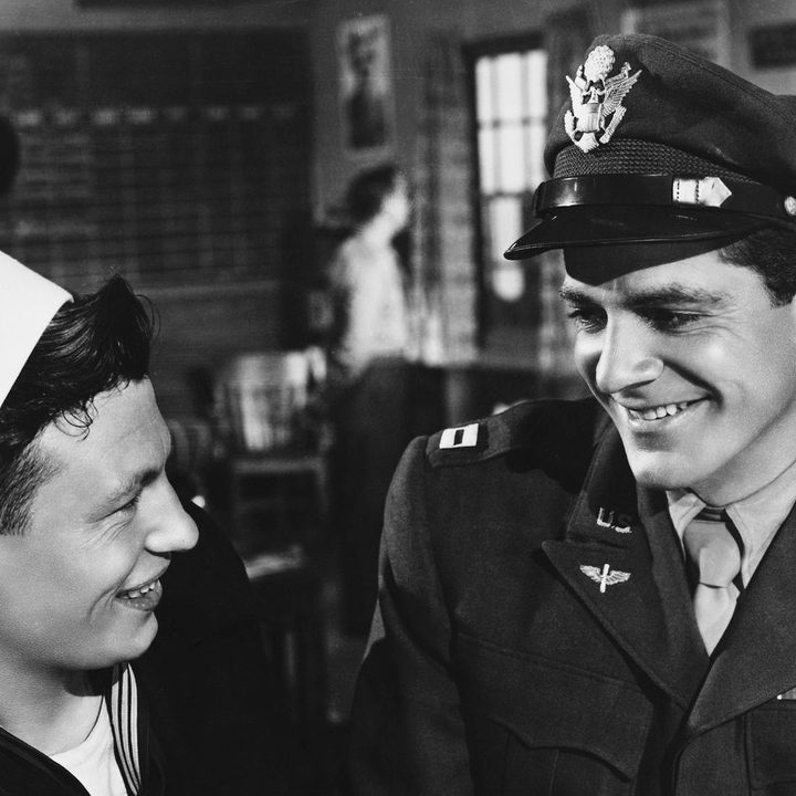 Dana Andrews and Harold Russell in The Best Years of Our Lives.