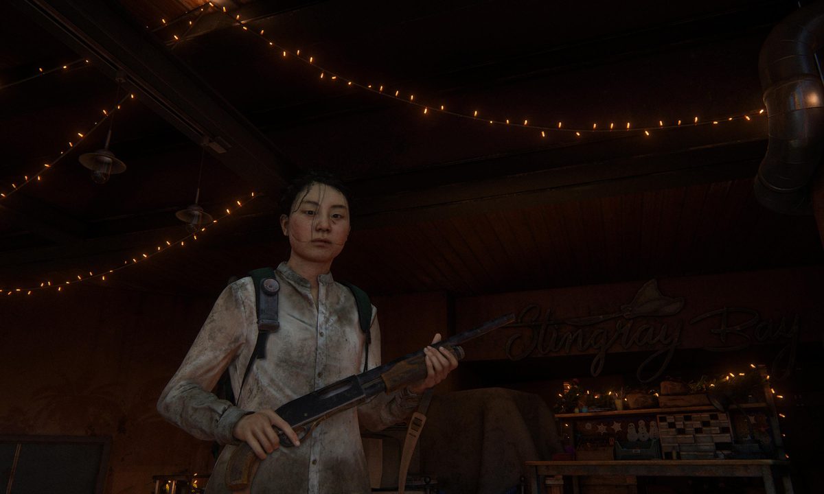 Yara in The Last of Us 2 Remastered