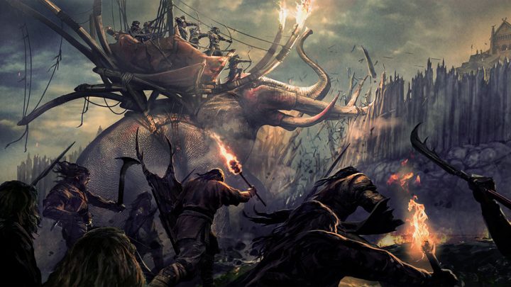 Concept art for The Lord of the Rings: War of the Rohirrim.