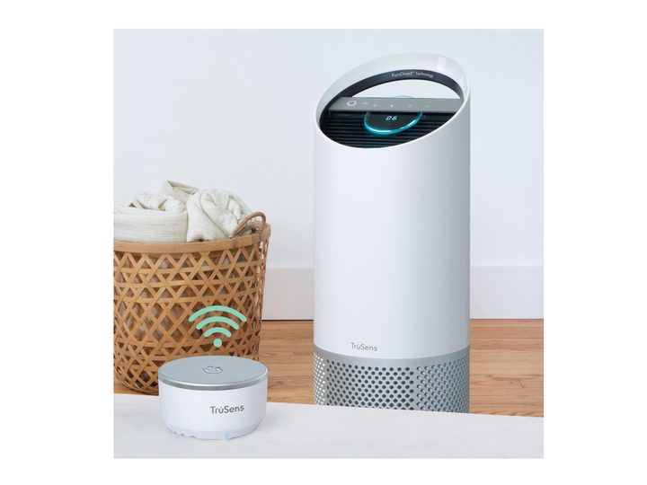 TruSens Smart True HEPA air purifier with air quality monitor