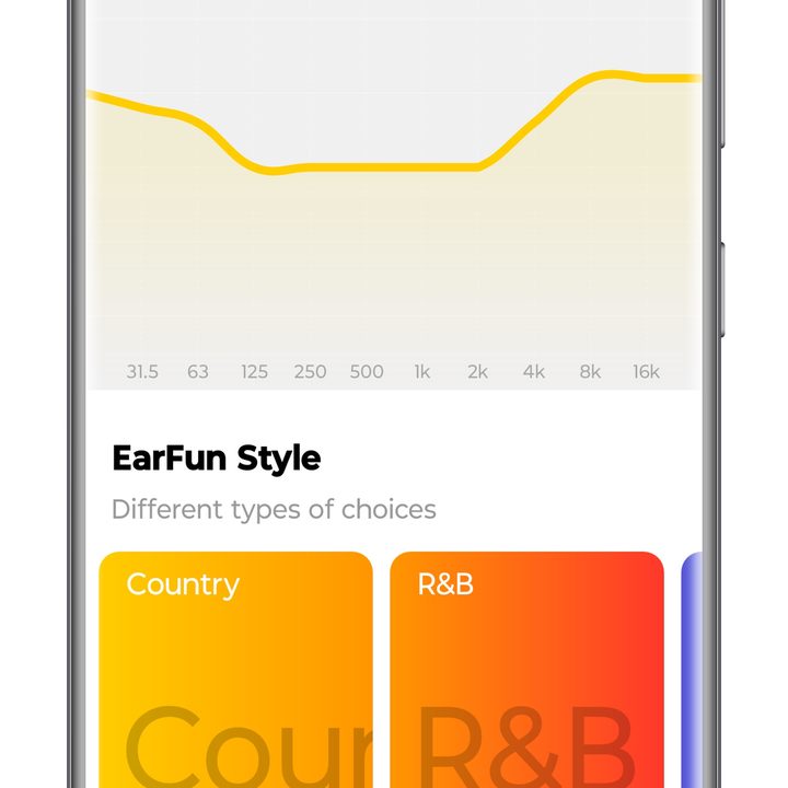 EarFun app for Android (EQ presets).