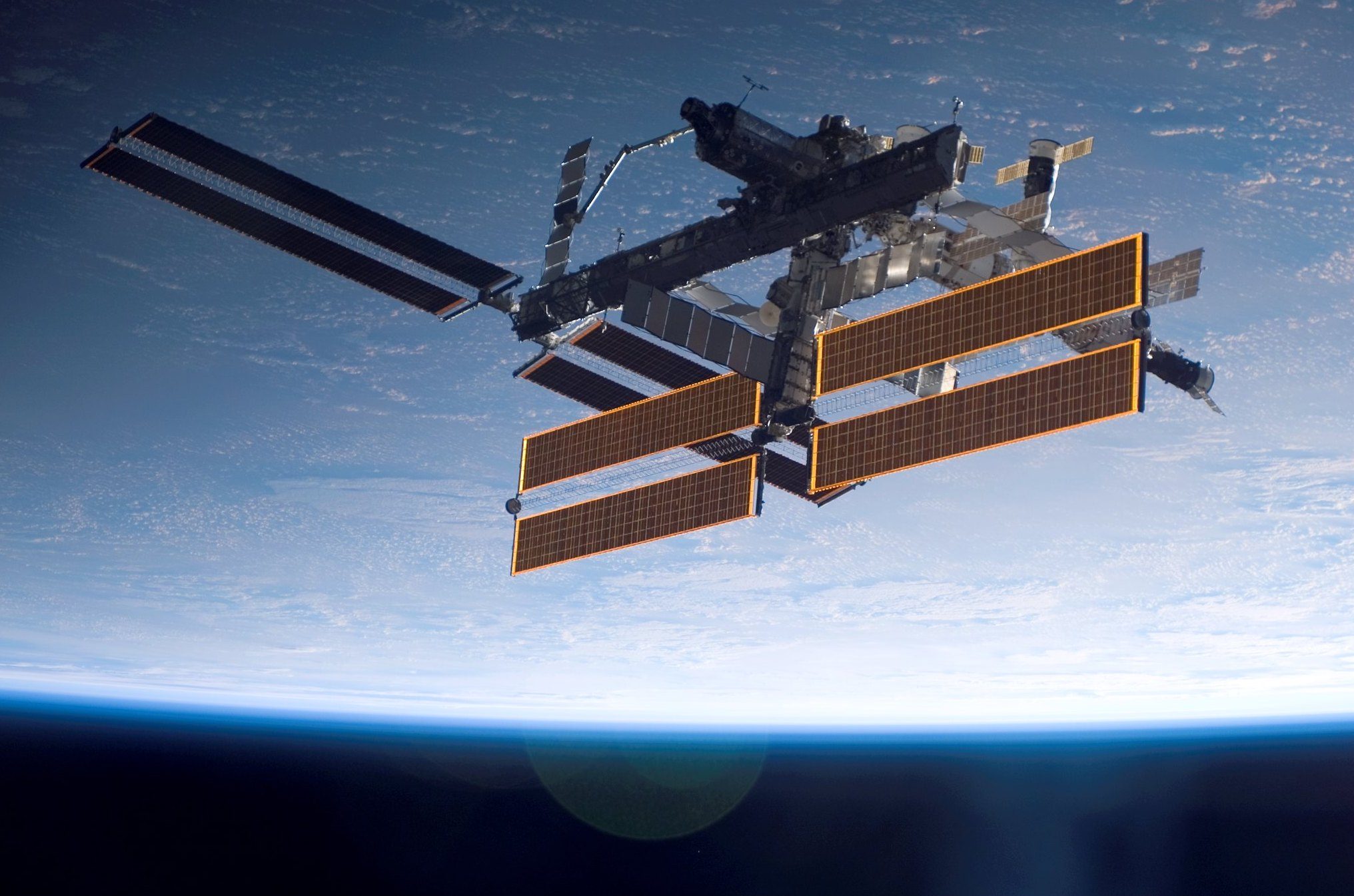 The International Space Station.
