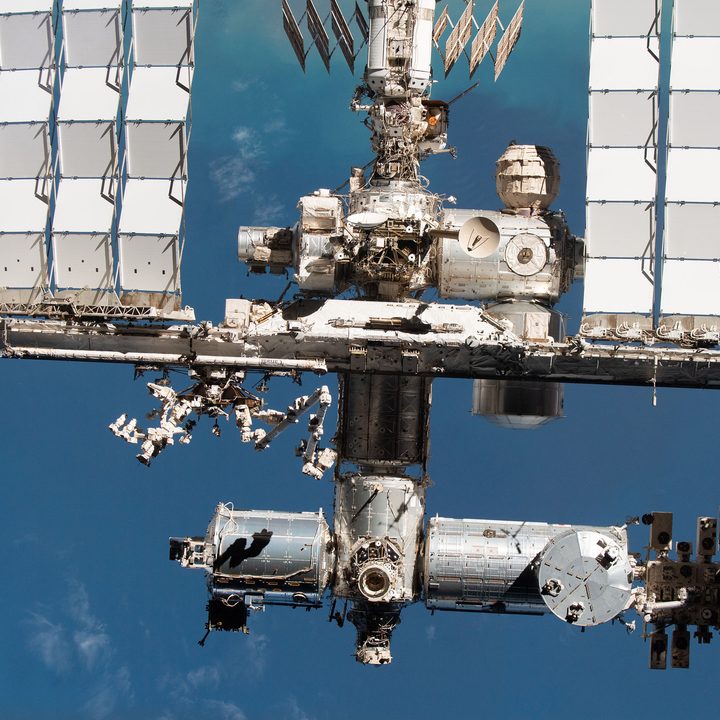 The International Space Station.