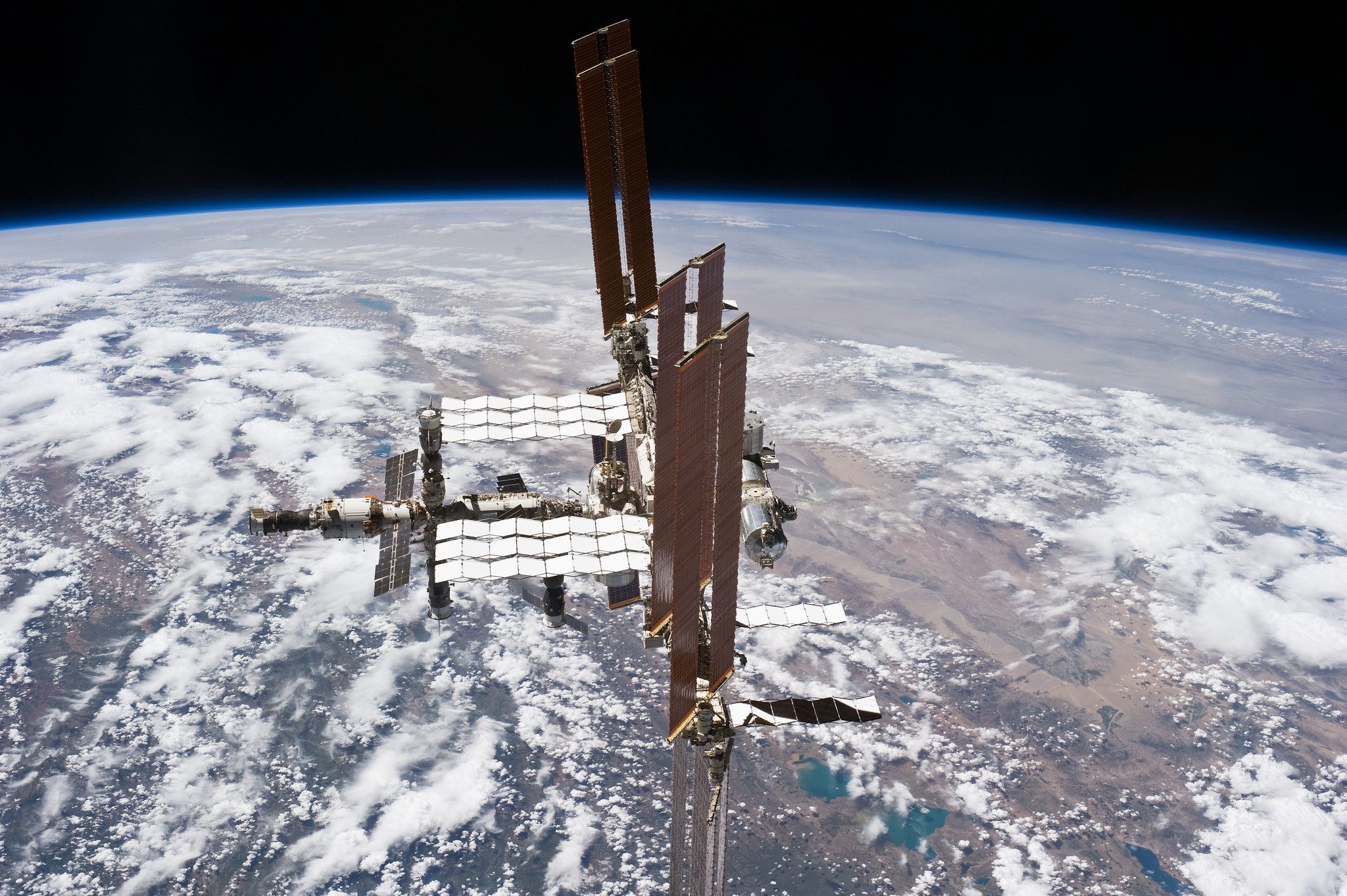 The International Space Station.