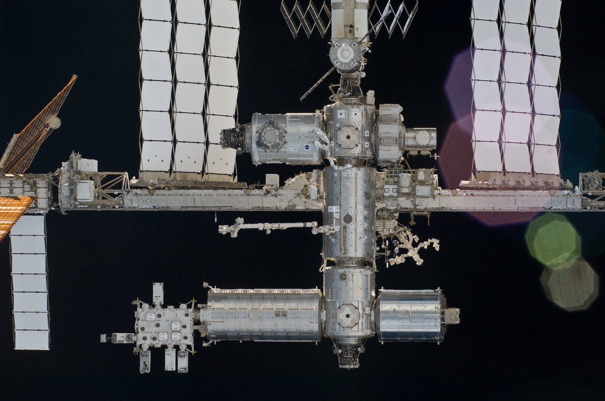 The International Space Station.