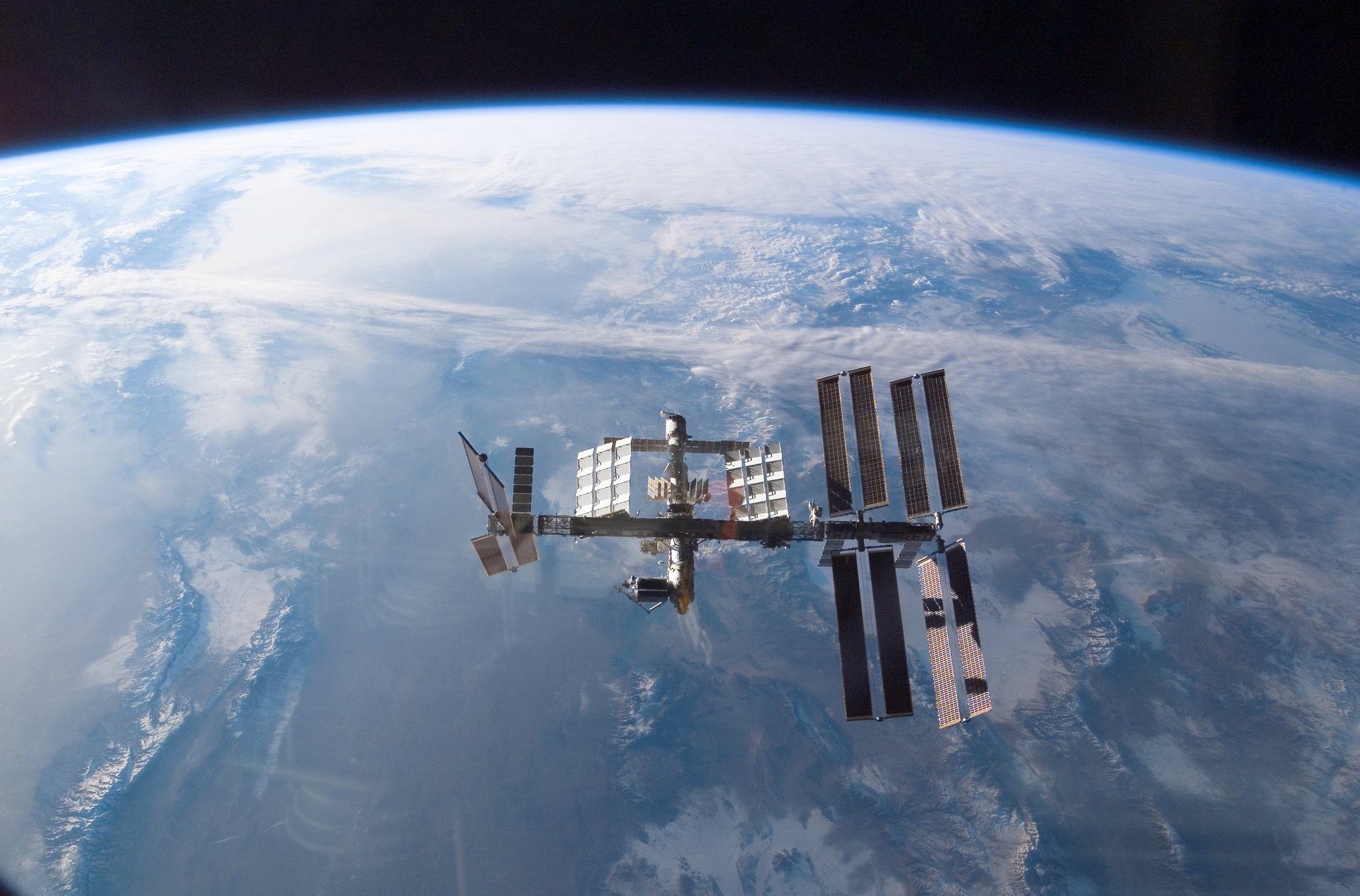 The International Space Station.