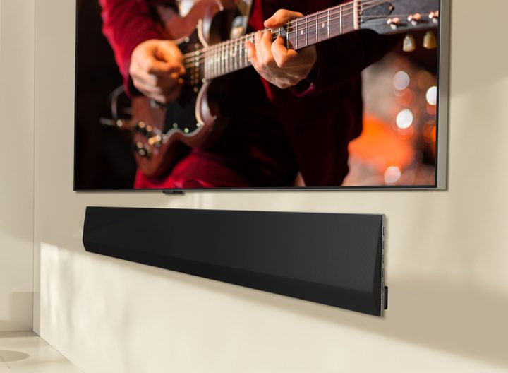 The LG S70TY soundbar.