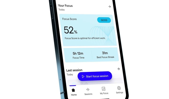 Neurable app for iOS.