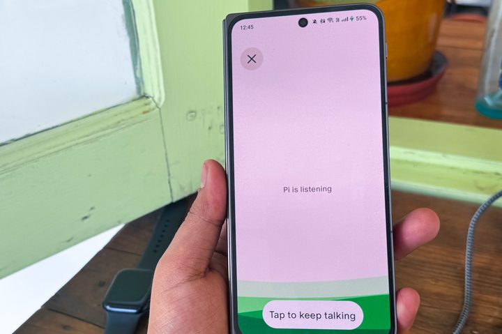 The calling function of Pi app on Android.