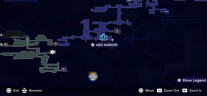 A map marker in Prince of Persia.