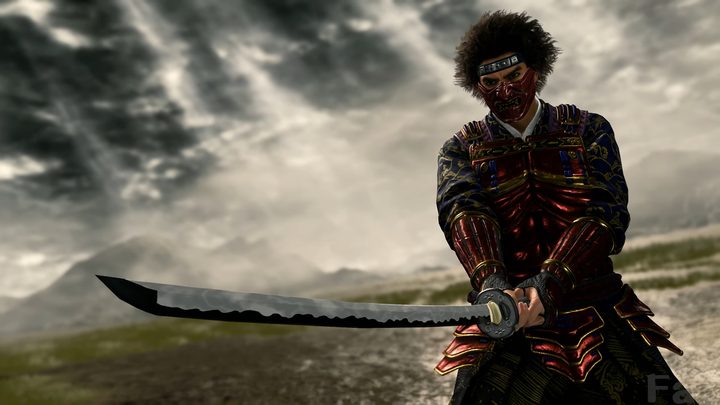 Ichiban as a samurai in Like a Dragon: Infinite Wealth.