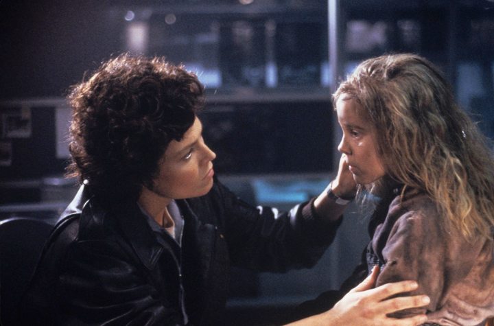Ripley tends to Newt in Aliens.
