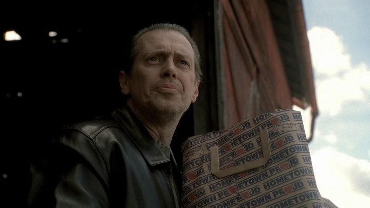 Steve Buscemi in The Sopranos.