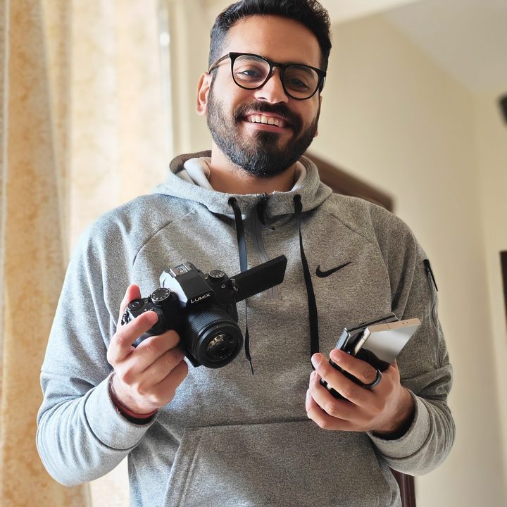 Prakhar Khanna portrait shot on Honor Magic V2.