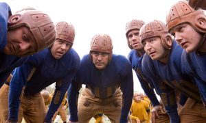 The cast of Leatherheads.