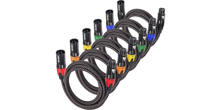 Mikiz cables on a white background.