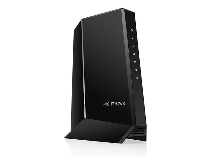 A side view of the Netgear Nighthawk 2050V.