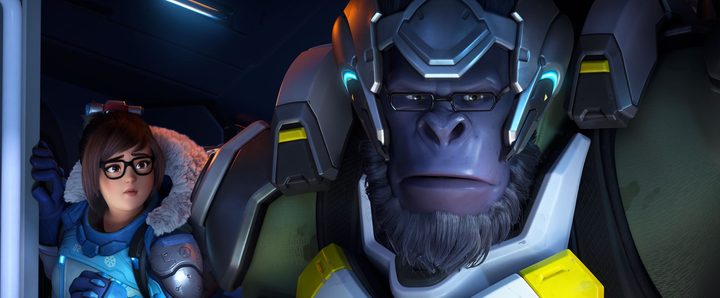 Mei and Winston are sad in Overwatch 2.