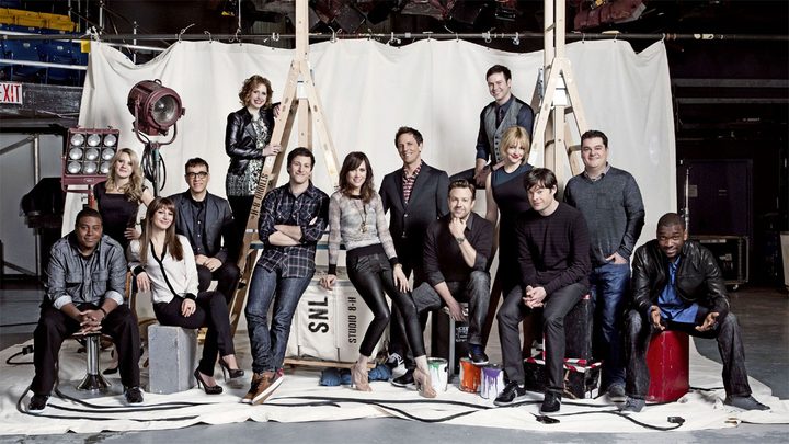 The cast of Saturday Night Live season 37.