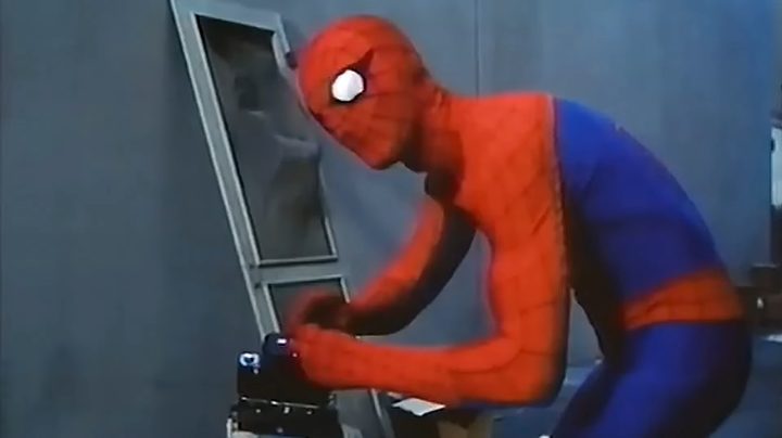 Spider-Man in "Spider-Man" (1977).