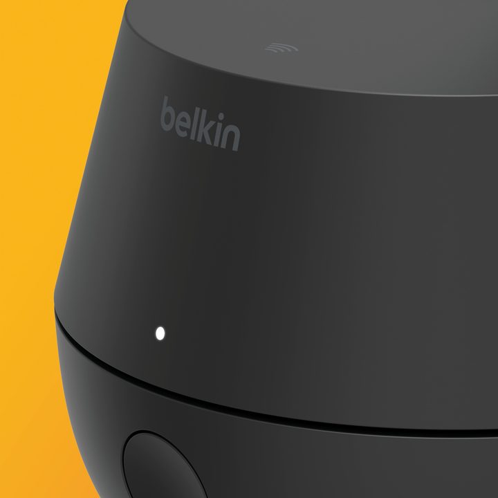 The Belkin Auto-Tracking Stand Pro's base unit.