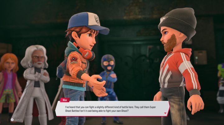 Max tells you about Super Ghost Battles