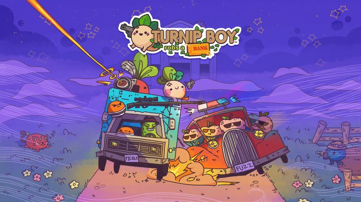 Key art for Turnip Boy Robs 