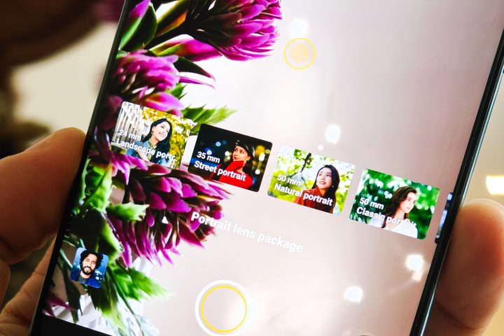 Portrait camera preset bundles on Vivo X100 Pro with Zeiss camera.