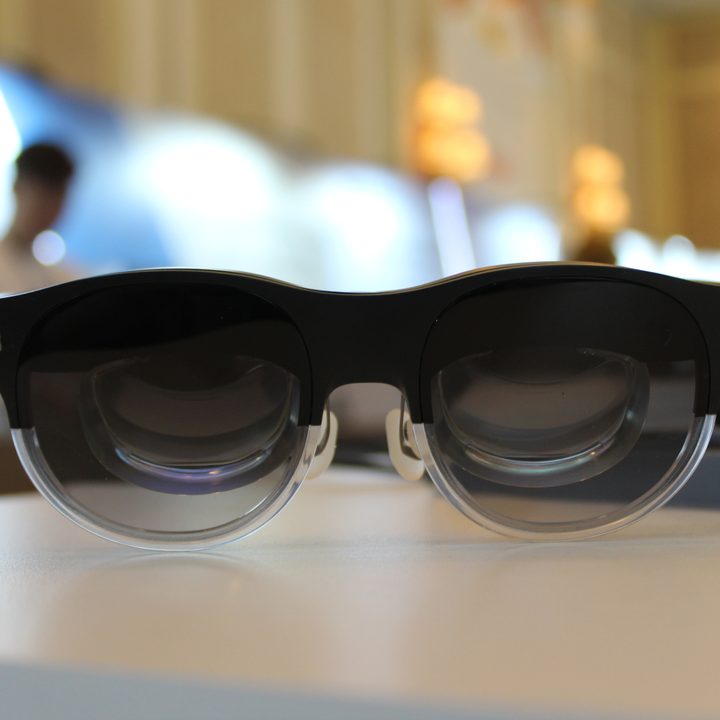 The front of the Asus AR glasses.