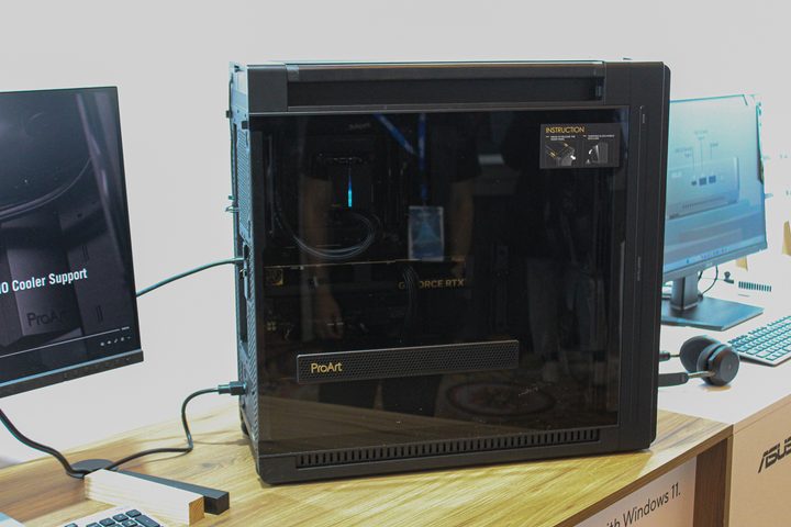 The Asus ProArt case at CES 2024.