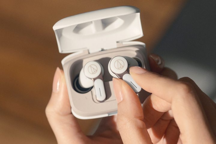 Audio-Technica ATH-TWX7 wireless earbuds.