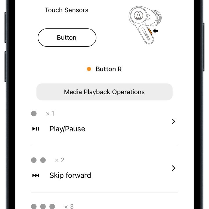 A-T Connect app for iOS.