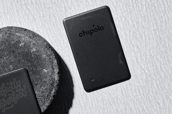 A "perfectly imperfect" Chipolo tracker.