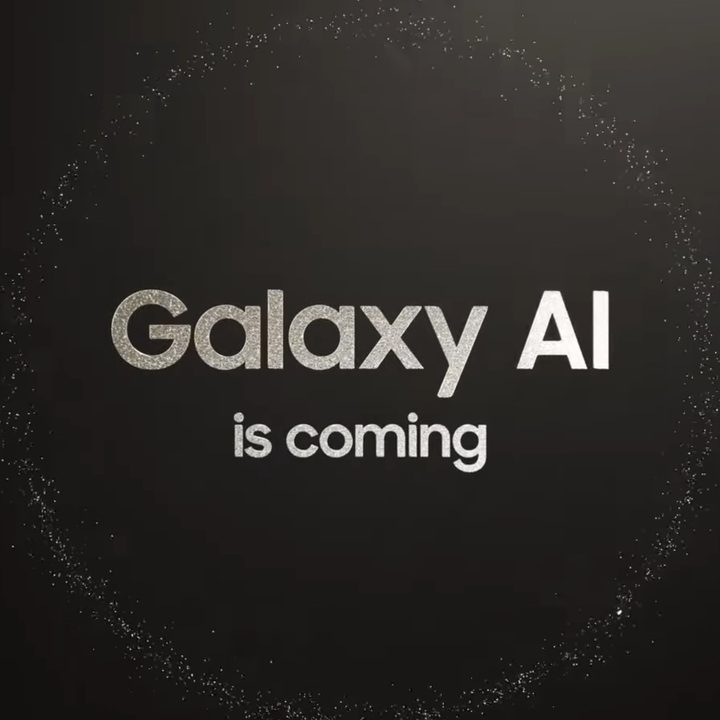 Teaser for Galaxy AI by Samsung.