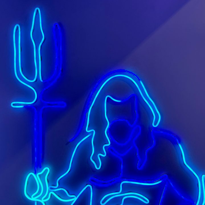 Govee Neon Rope Light 2 on display at CES 2024.